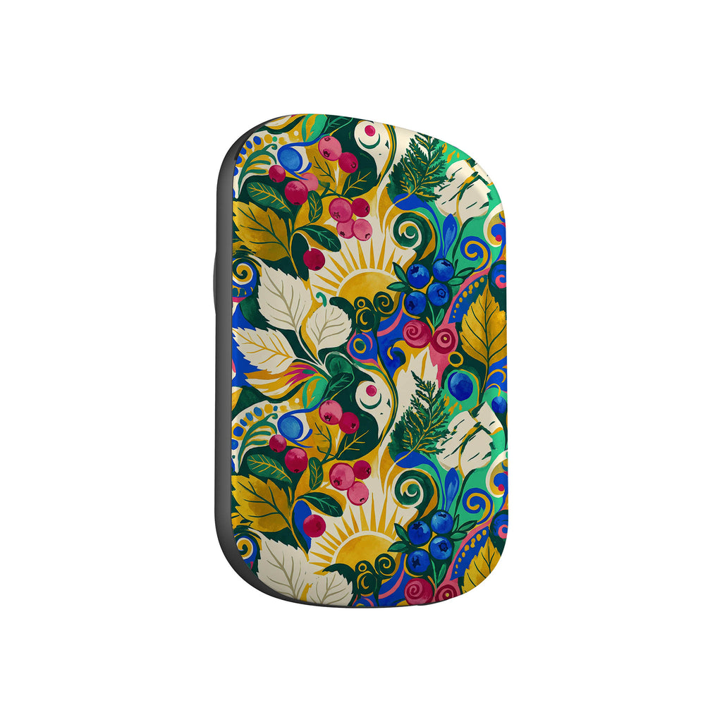 Berry Meadow Glow by Aino Kallio — MagSafe CHARGEPOD — Finnaij