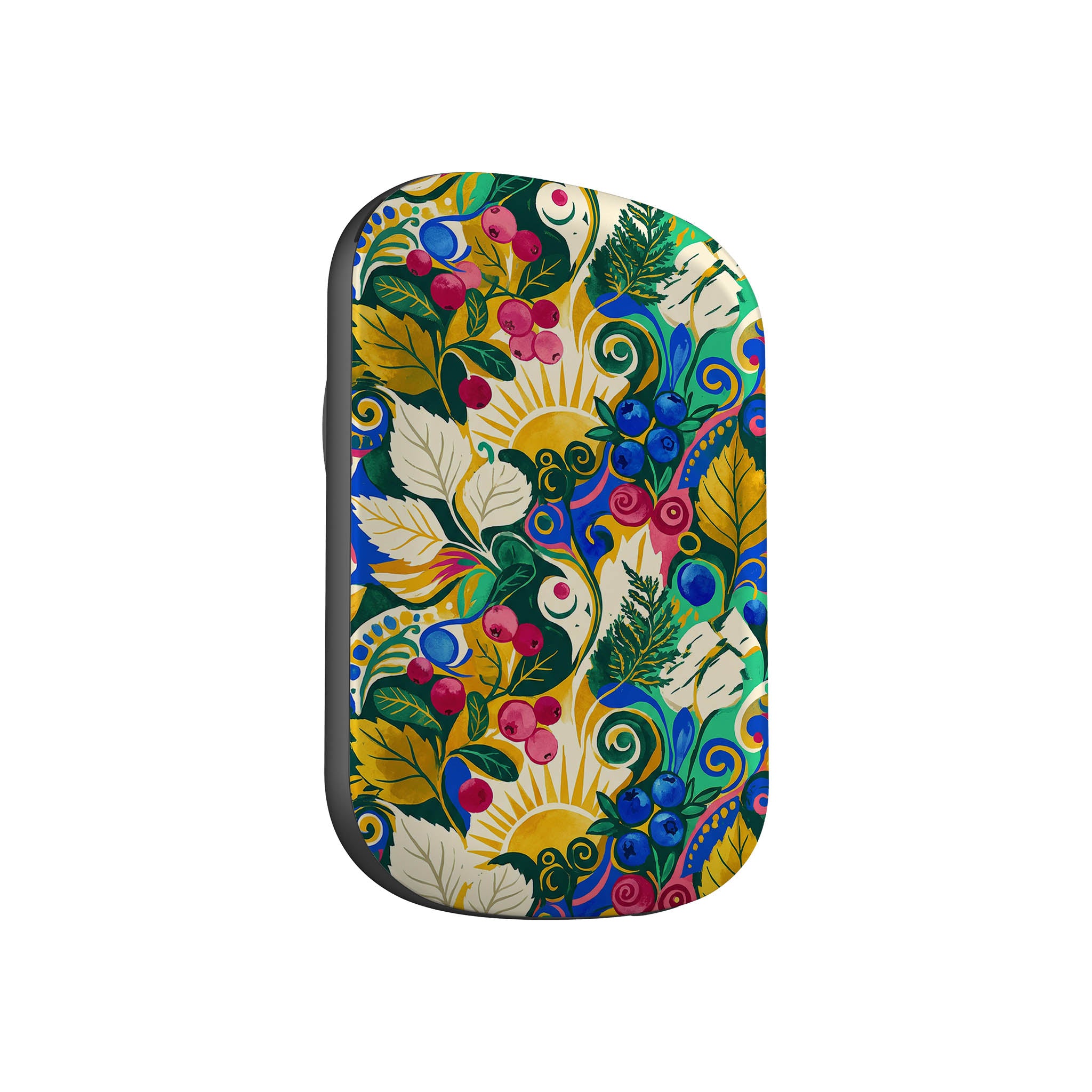 Berry Meadow Glow by Aino Kallio — MagSafe CHARGEPOD — Finnaij