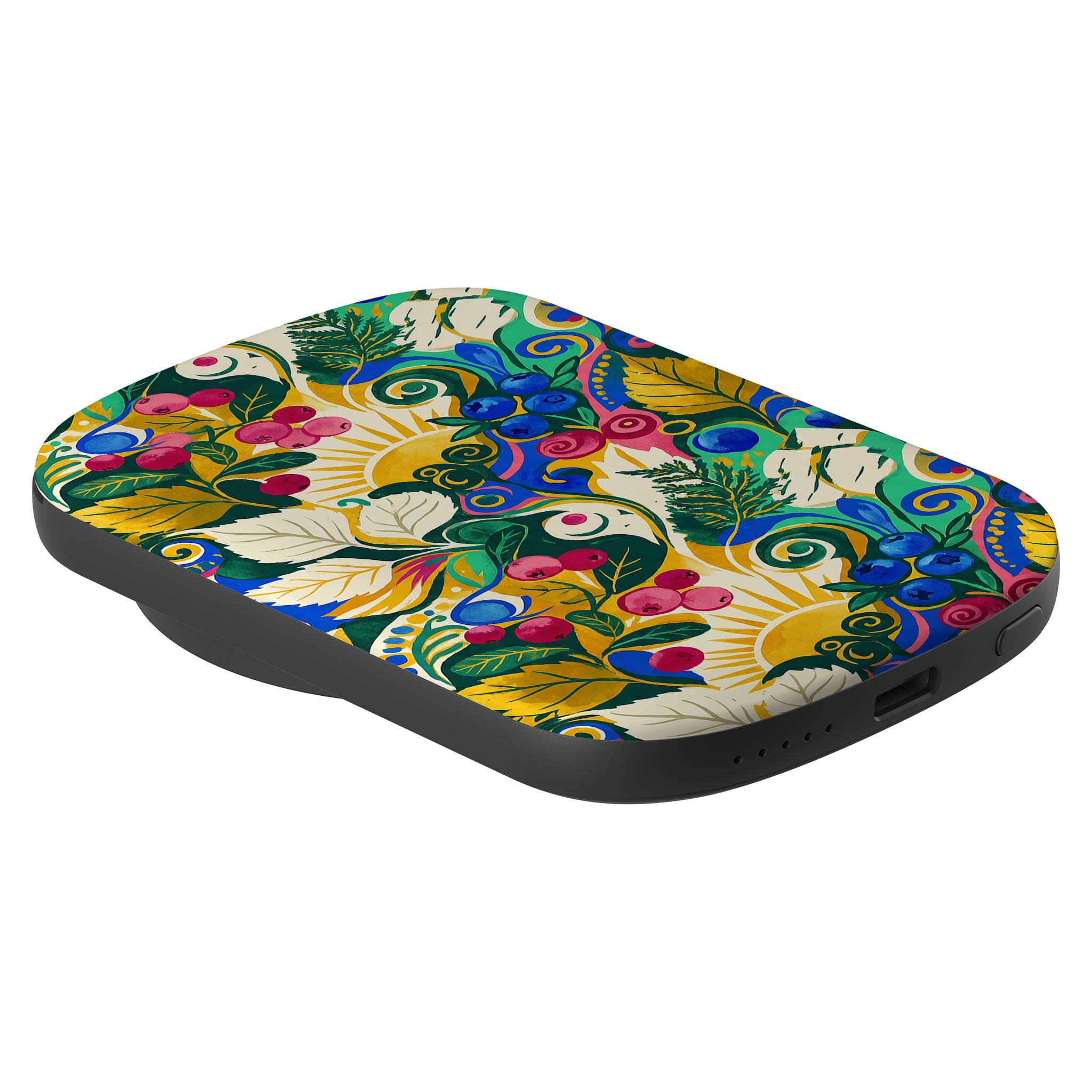 Berry Meadow Glow by Aino Kallio — MagSafe CHARGEPOD — Finnaij