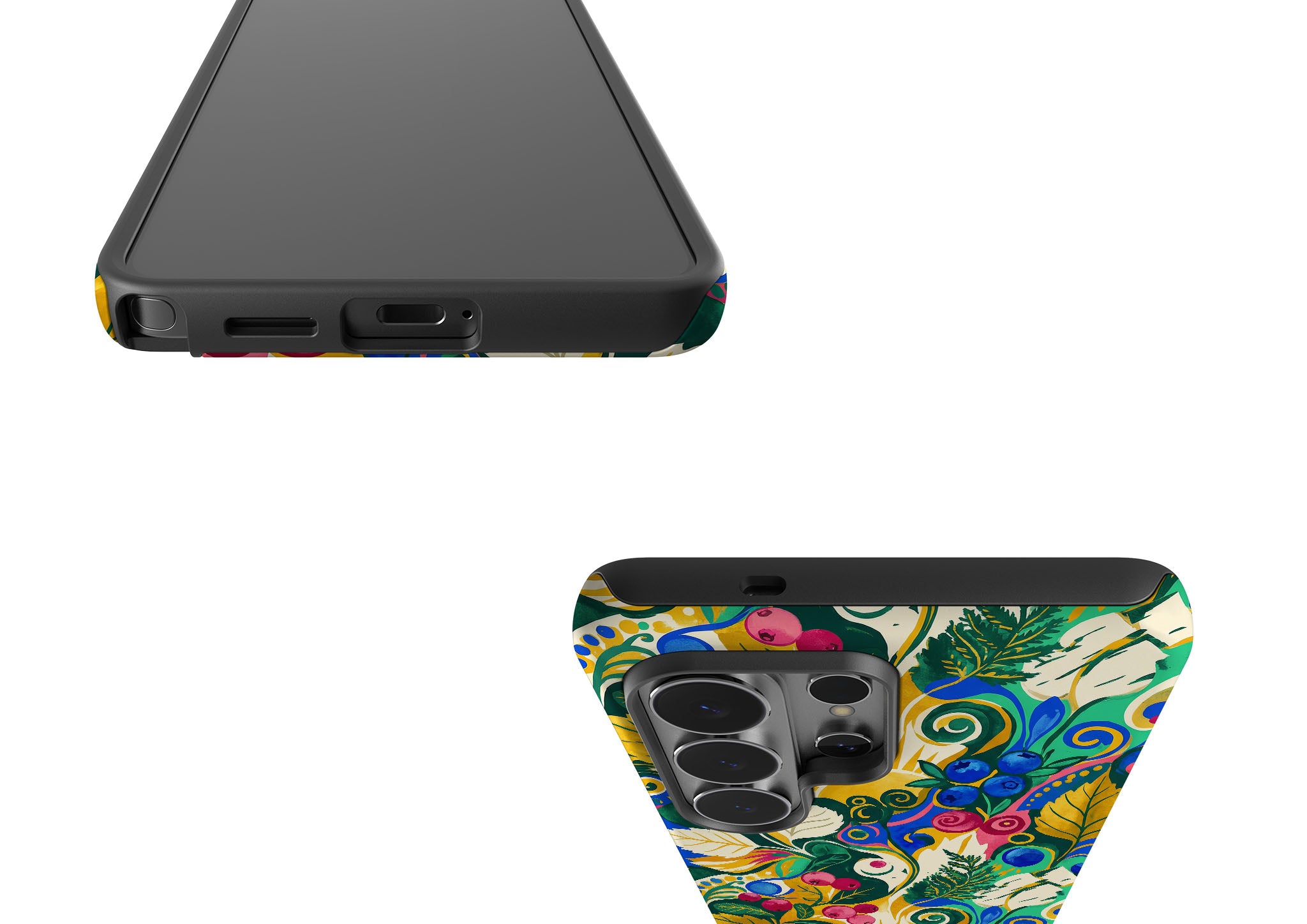 Berry Meadow Glow by Aino Kallio Tough Case for Samsung Galaxy — Finnaij