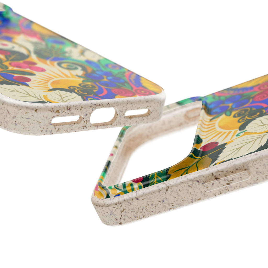 Berry Meadow Glow by Aino Kallio — iPhone Bio-degradable Case — Finnaij