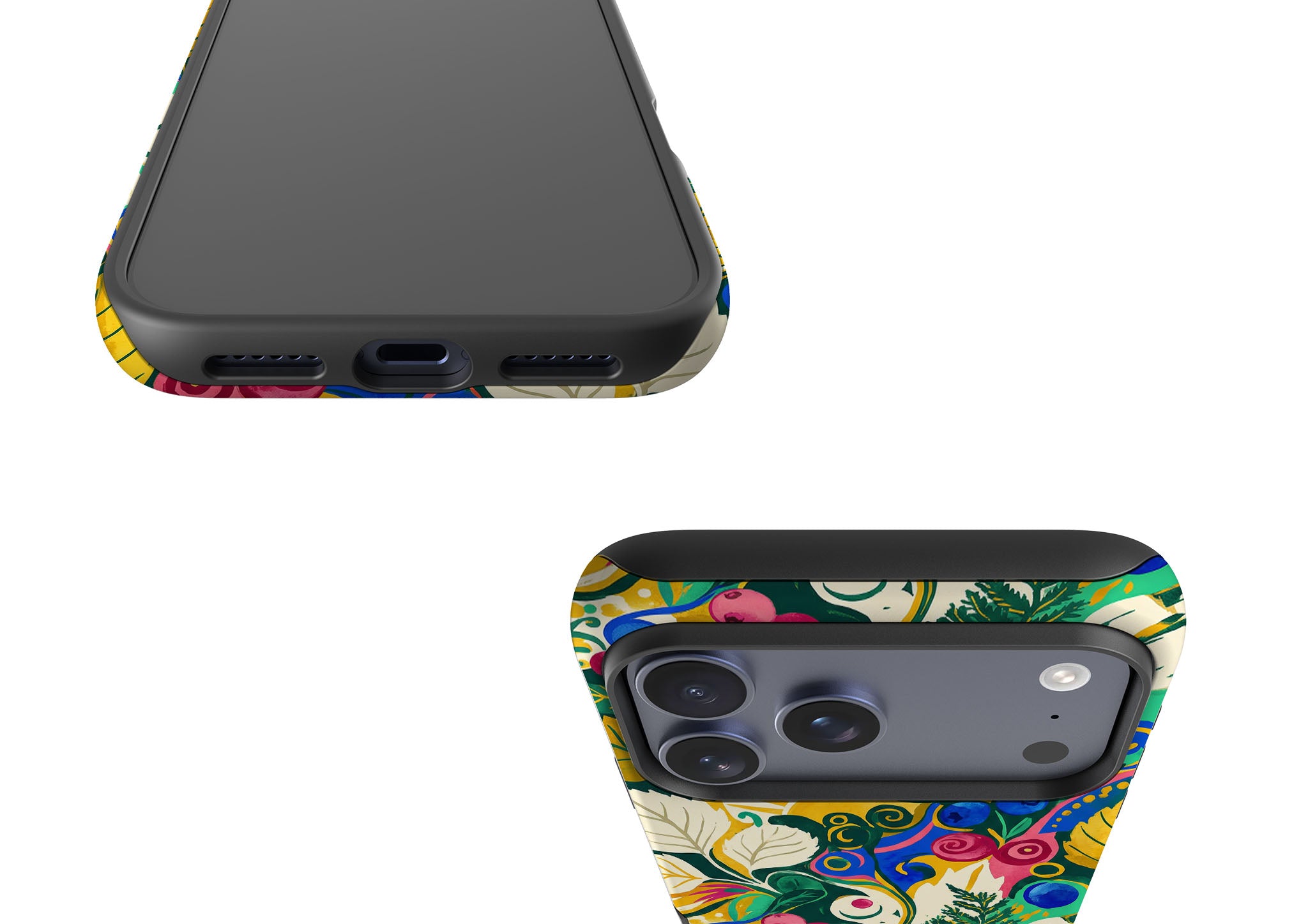 Berry Meadow Glow by Aino Kallio Tough Case for iPhone — Finnaij