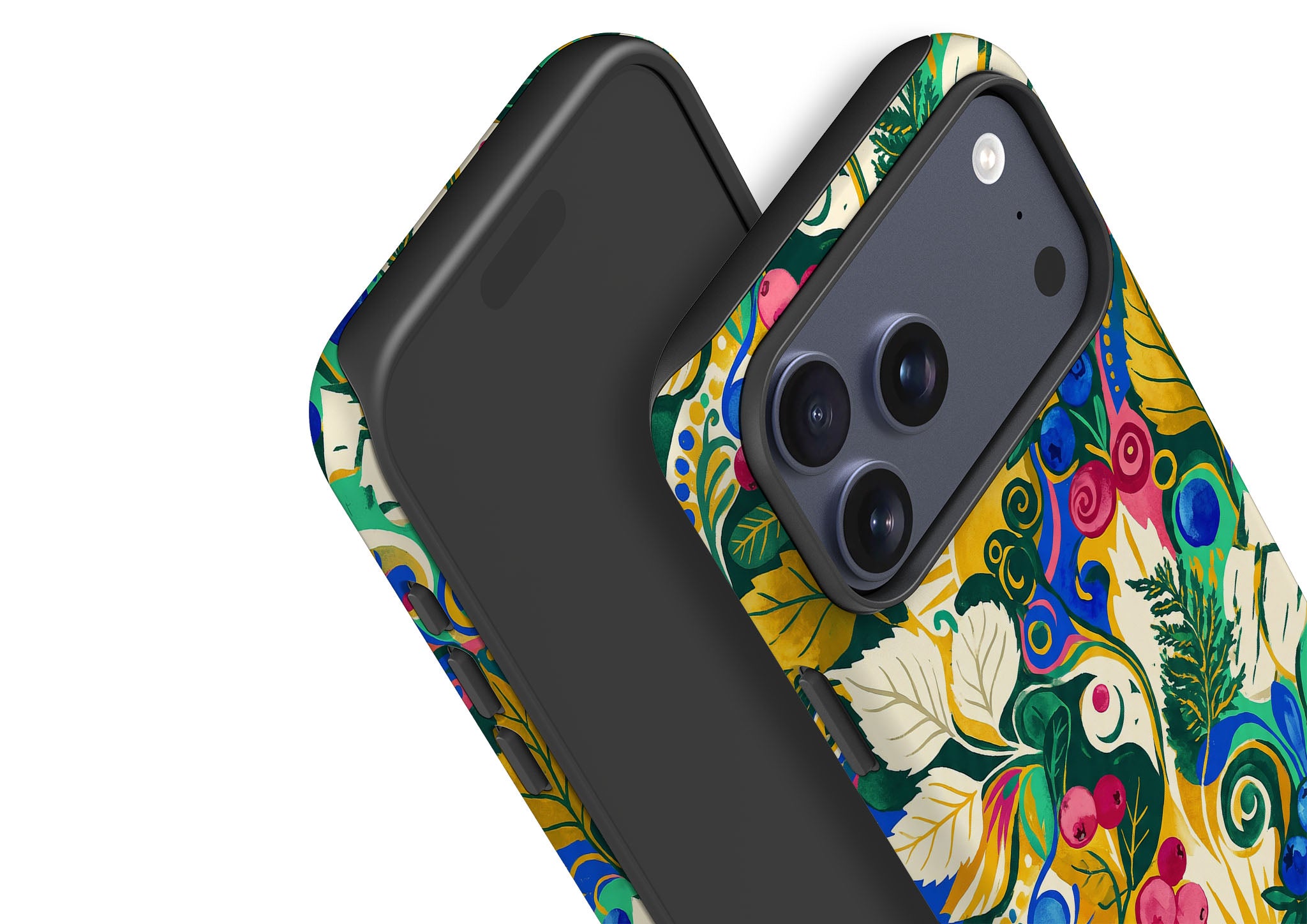 Berry Meadow Glow by Aino Kallio Tough Case for iPhone — Finnaij
