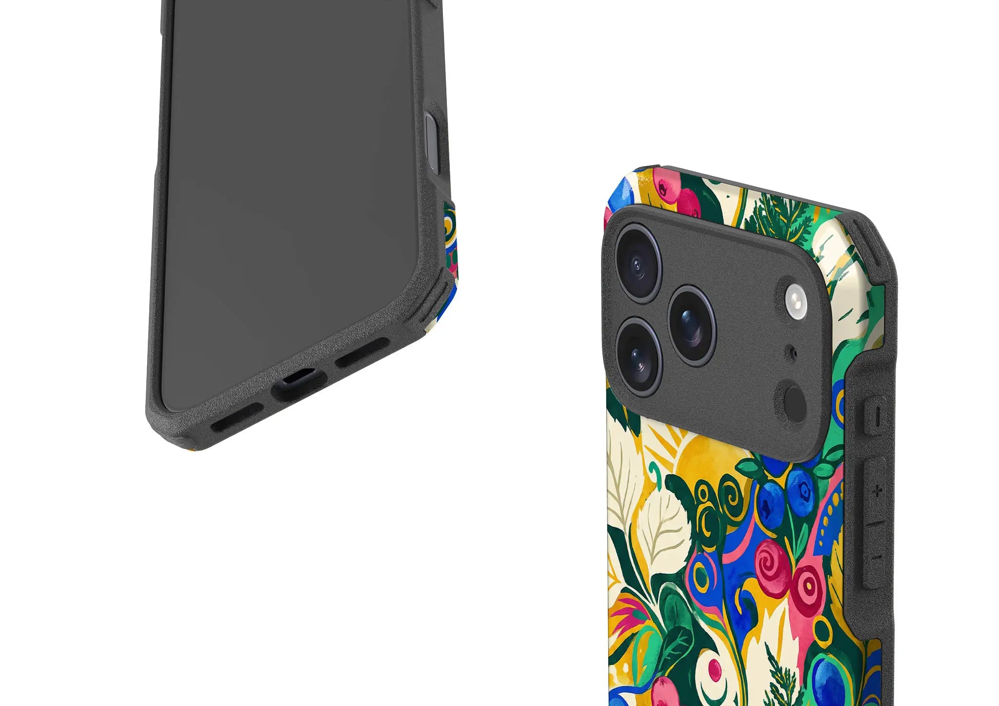 Berry Meadow Glow by Aino Kallio — Impact Armour MagSafe Case for iPhone — Finnaij