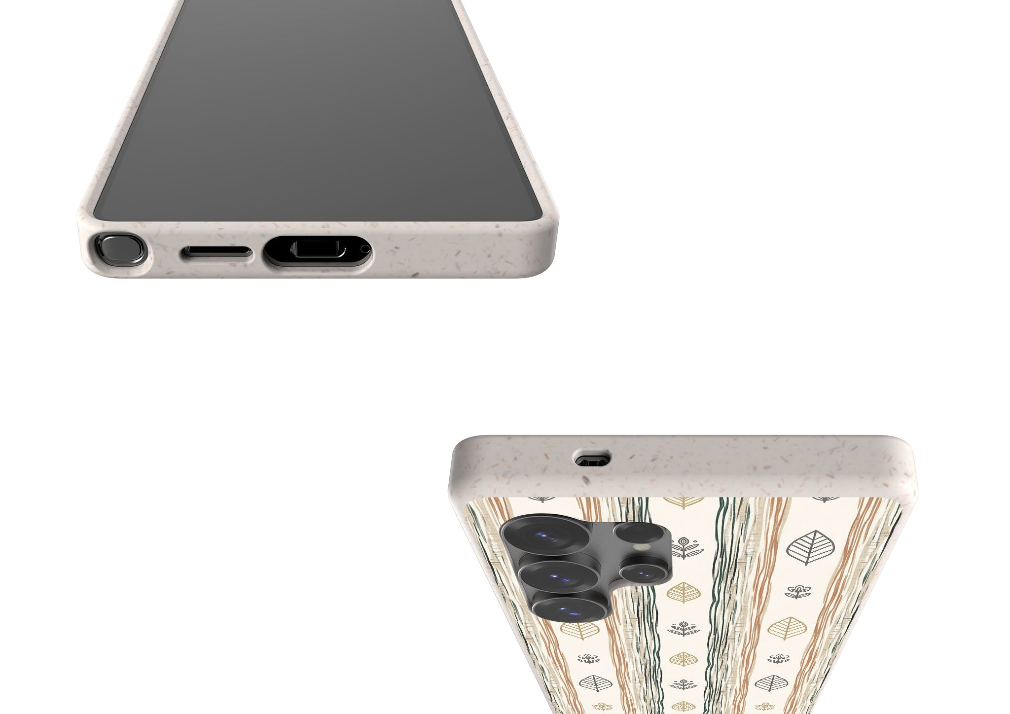 Birch Linen Harmony by Elsi Vaarala — Galaxy Bio-degradable Case for Samsung Galaxy — Finnaij