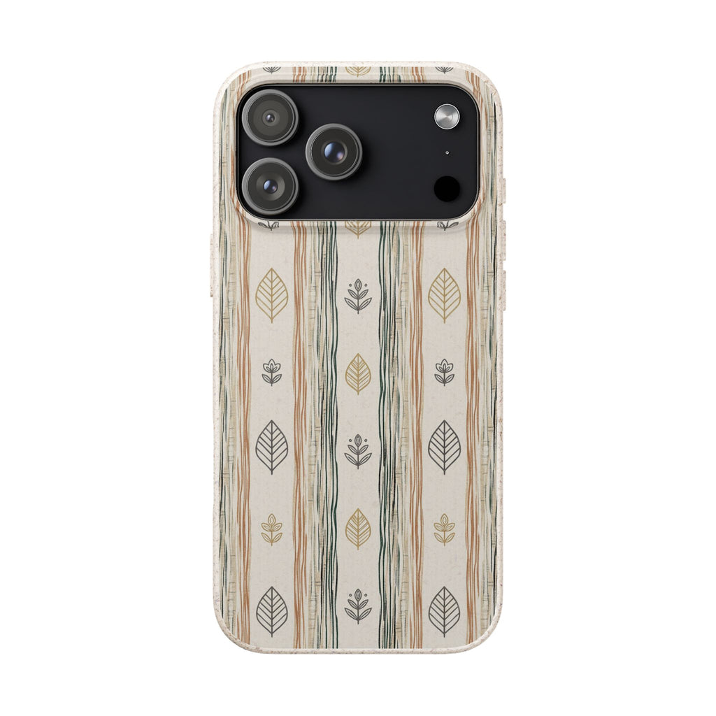 Birch Linen Harmony by Elsi Vaarala — iPhone Bio-degradable Case — Finnaij