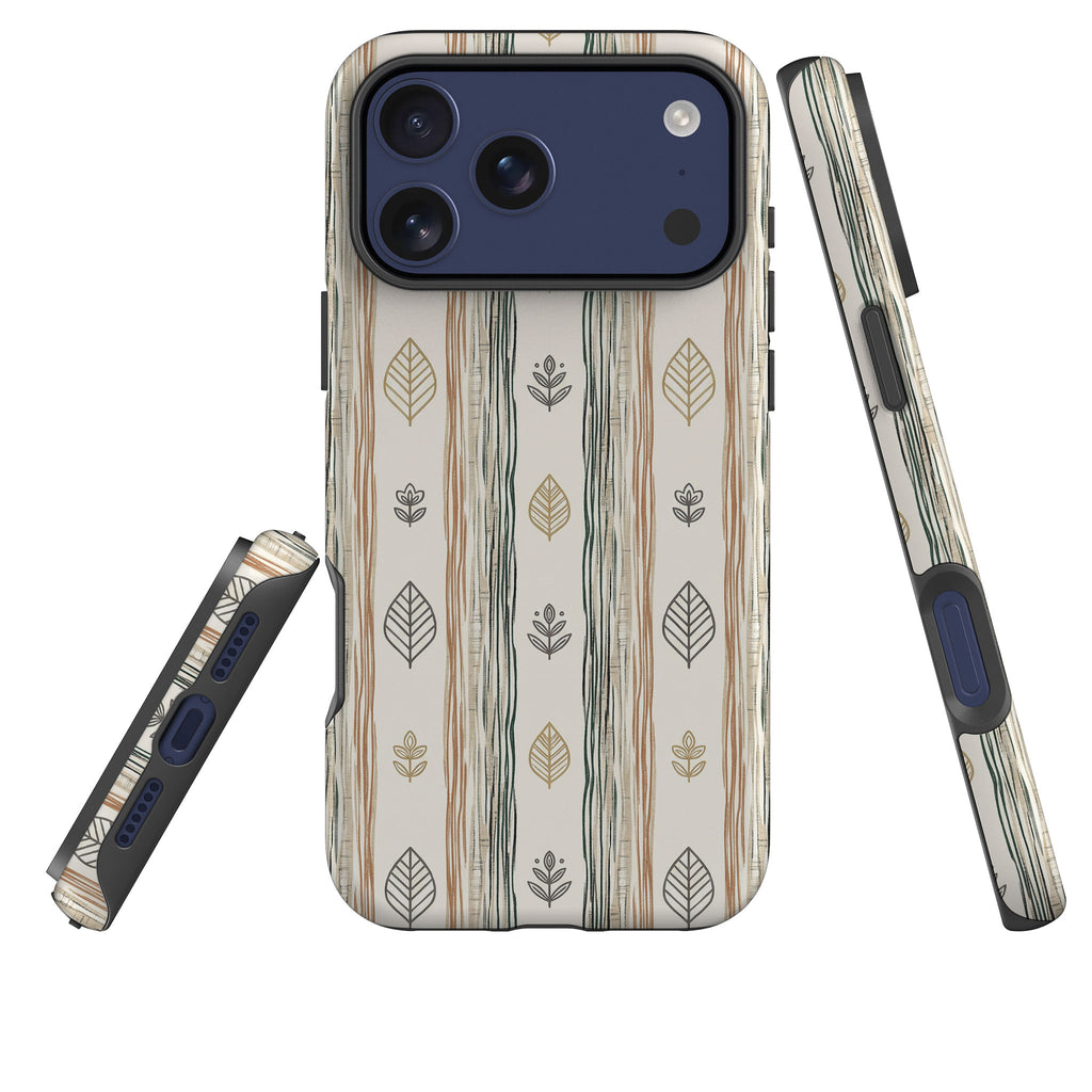 Birch Linen Harmony by Elsi Vaarala Tough Case for iPhone — Finnaij