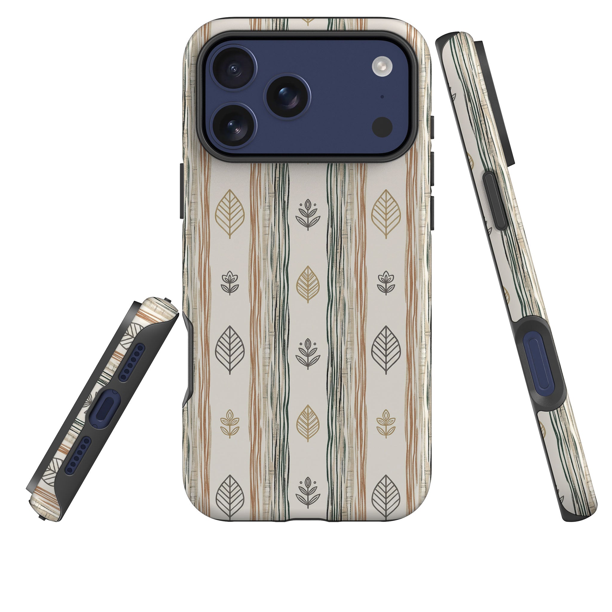 Birch Linen Harmony by Elsi Vaarala Tough Case for iPhone — Finnaij