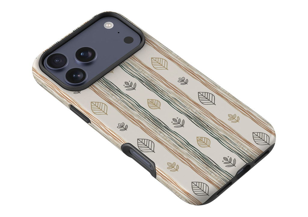 Birch Linen Harmony by Elsi Vaarala Tough Case for iPhone — Finnaij