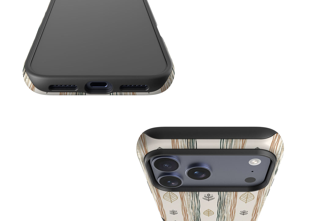 Birch Linen Harmony by Elsi Vaarala Tough Case for iPhone — Finnaij