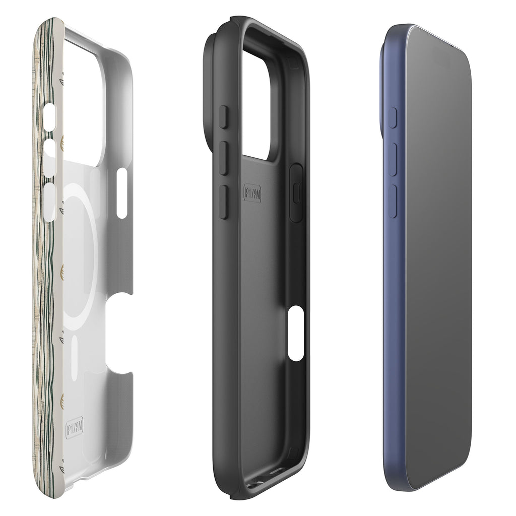 Birch Linen Harmony by Elsi Vaarala — Magsafe Tough Case for iPhone — Finnaij