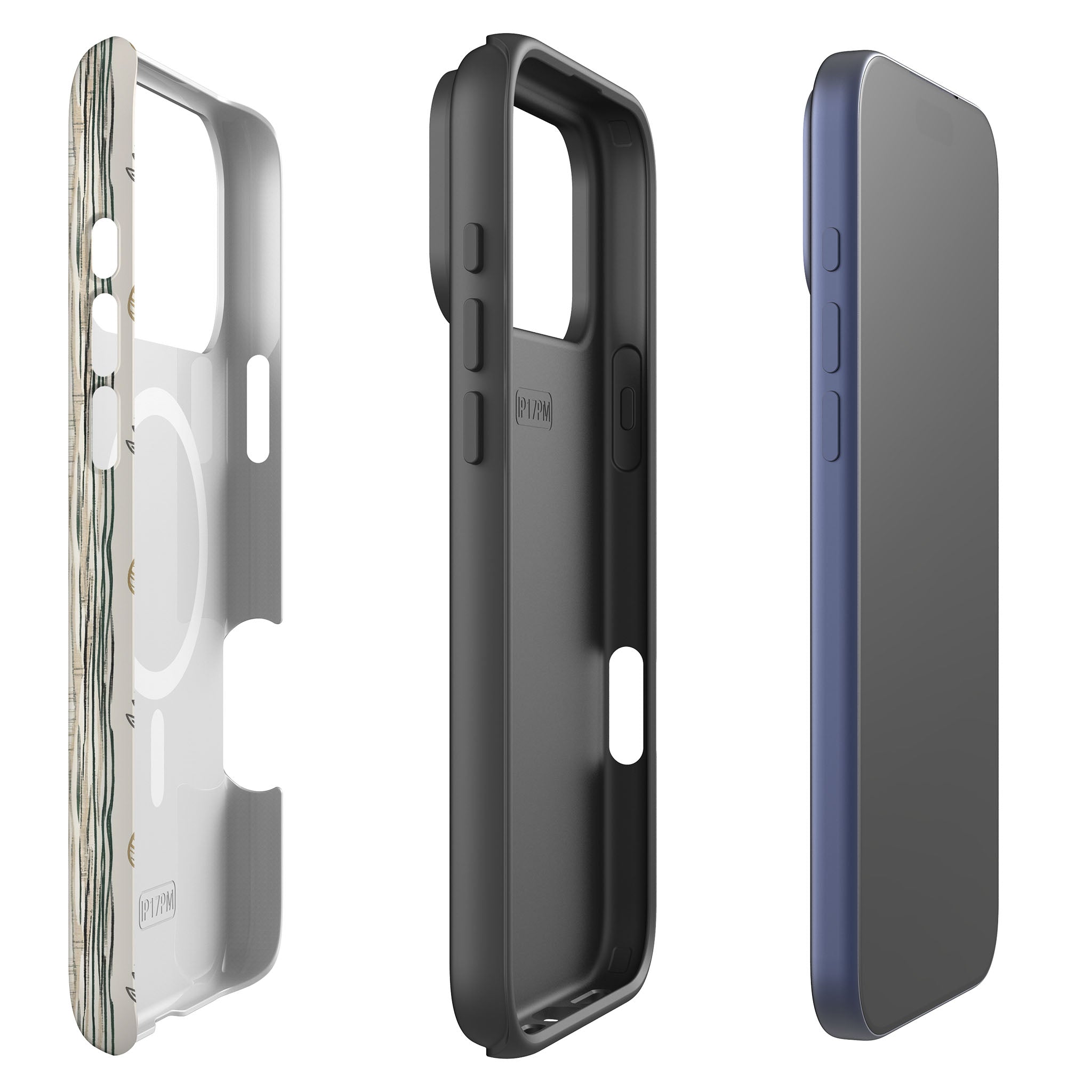 Birch Linen Harmony by Elsi Vaarala — Magsafe Tough Case for iPhone — Finnaij