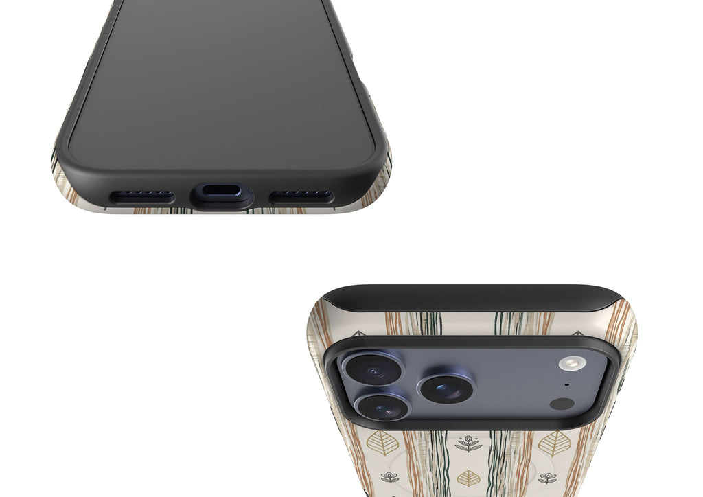 Birch Linen Harmony by Elsi Vaarala — Magsafe Tough Case for iPhone — Finnaij