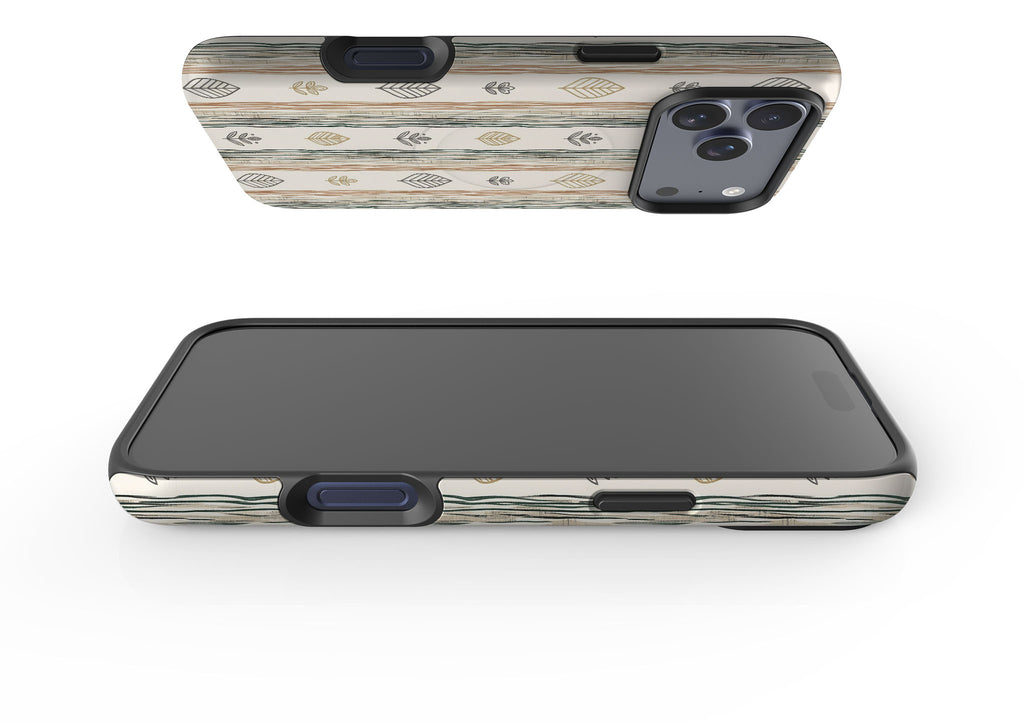 Birch Linen Harmony by Elsi Vaarala — Magsafe Tough Case for iPhone — Finnaij