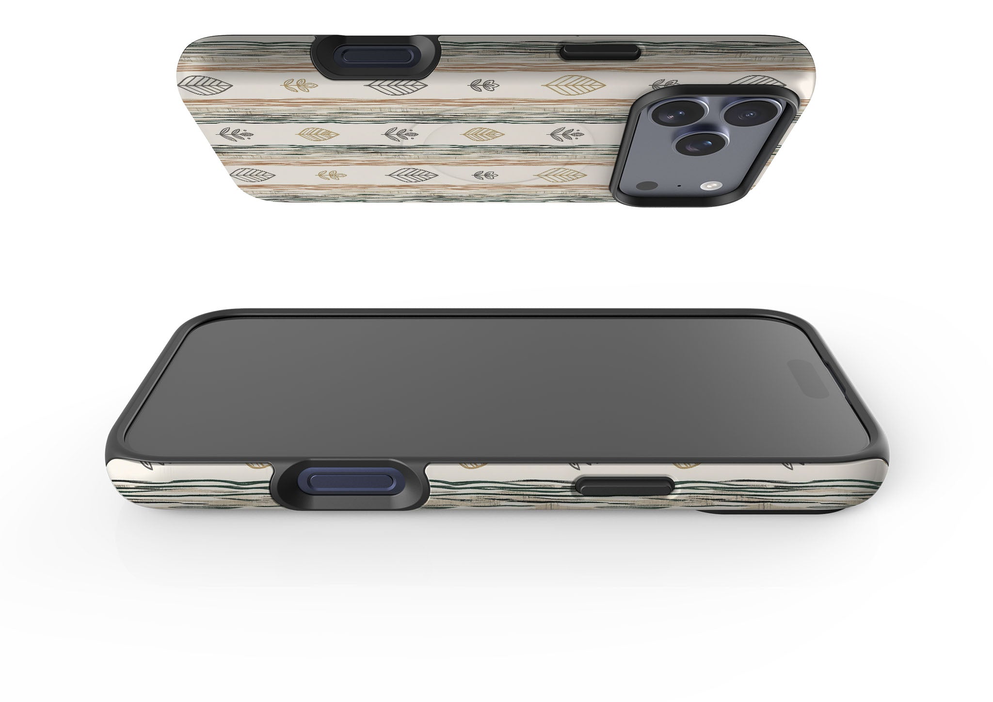 Birch Linen Harmony by Elsi Vaarala — Magsafe Tough Case for iPhone — Finnaij