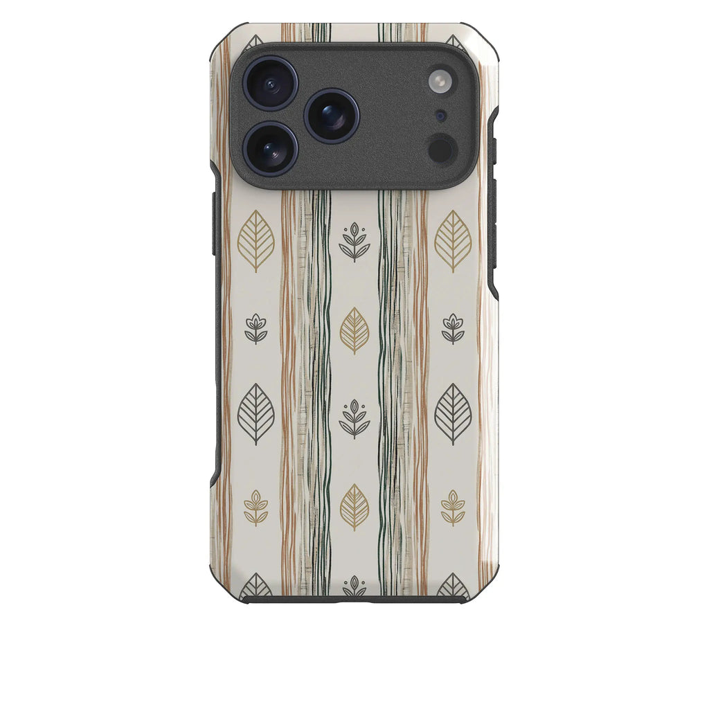 Birch Linen Harmony by Elsi Vaarala — Impact Armour MagSafe Case for iPhone — Finnaij