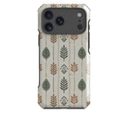 Birch and Linen Pattern by Elsi Vaarala — Impact Armour MagSafe Case for iPhone — Finnaij