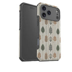 Birch and Linen Pattern by Elsi Vaarala — Impact Armour MagSafe Case for iPhone — Finnaij