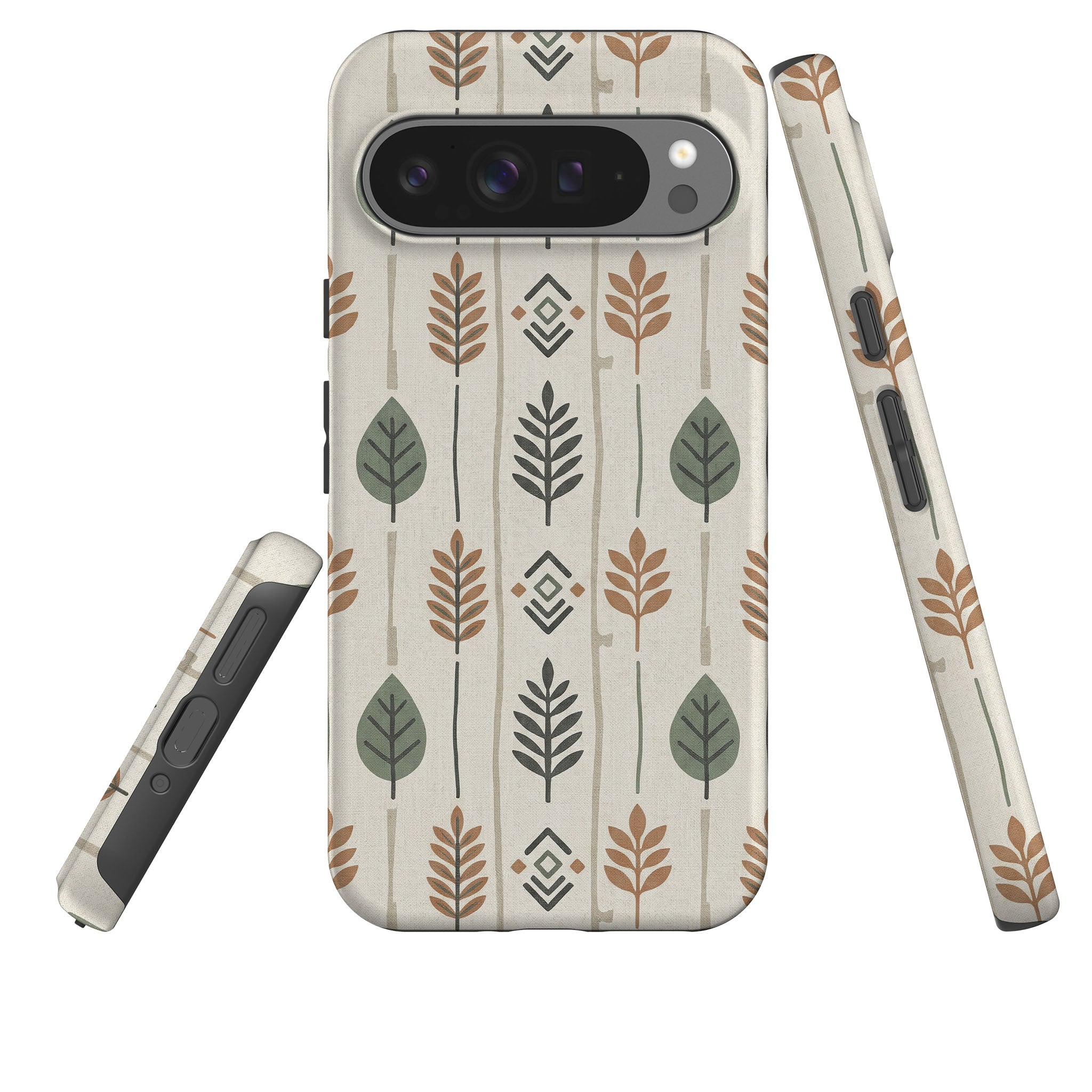 Birch and Linen Pattern by Elsi Vaarala Tough Case for Google Pixel — Finnaij