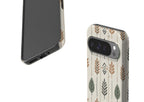 Birch and Linen Pattern by Elsi Vaarala Tough Case for Google Pixel — Finnaij