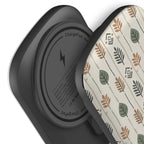 Birch and Linen Pattern by Elsi Vaarala — MagSafe CHARGEPOD — Finnaij