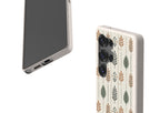 Birch and Linen Pattern by Elsi Vaarala Bio-degradable Case for Samsung Galaxy — Finnaij