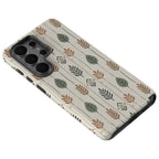 Birch and Linen Pattern by Elsi Vaarala Tough Case for Samsung Galaxy — Finnaij