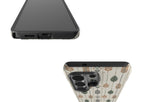 Birch and Linen Pattern by Elsi Vaarala Tough Case for Samsung Galaxy — Finnaij