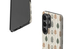 Birch and Linen Pattern by Elsi Vaarala Tough Case for Samsung Galaxy — Finnaij