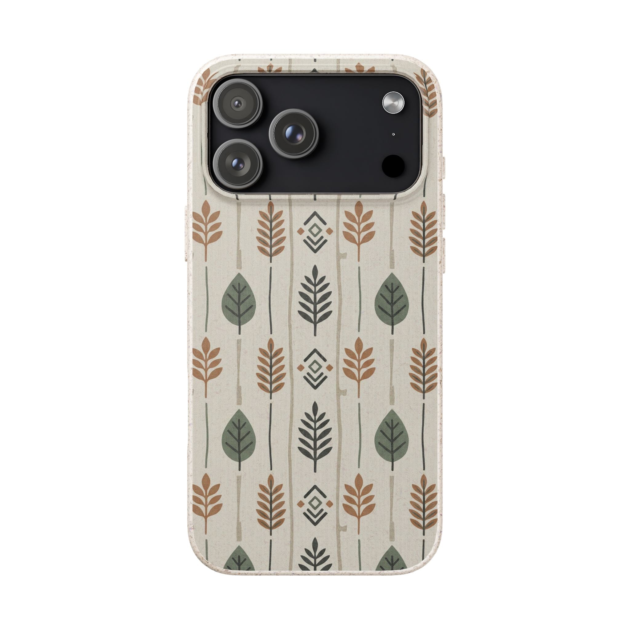Birch and Linen Pattern by Elsi Vaarala — iPhone Bio-degradable Case — Finnaij