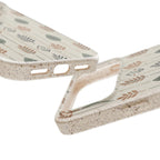 Birch and Linen Pattern by Elsi Vaarala — iPhone Bio-degradable Case — Finnaij