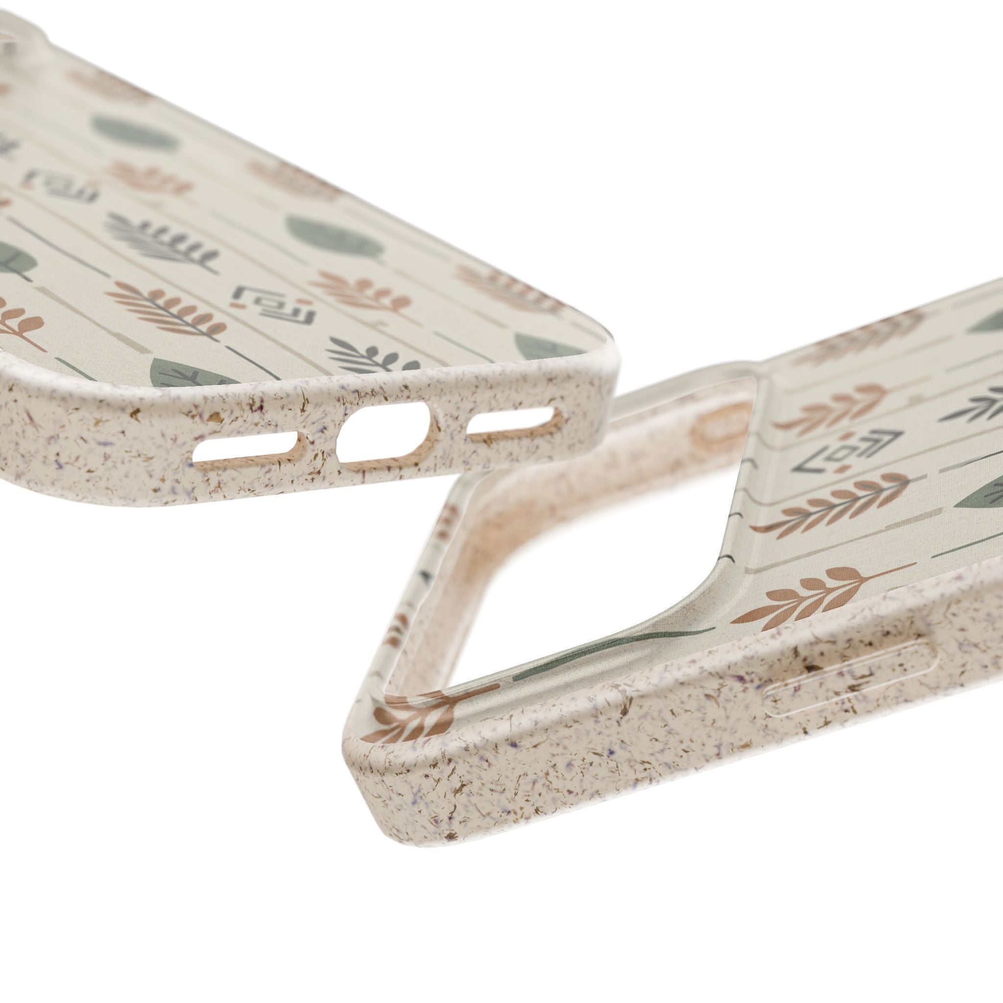 Birch and Linen Pattern by Elsi Vaarala — iPhone Bio-degradable Case — Finnaij