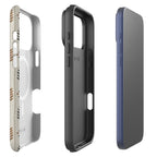 Birch and Linen Pattern by Elsi Vaarala — Magsafe Tough Case for iPhone — Finnaij