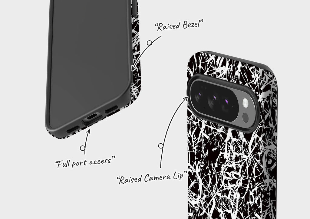 Black-White Grunge — Tough Case for Google — Finnaij