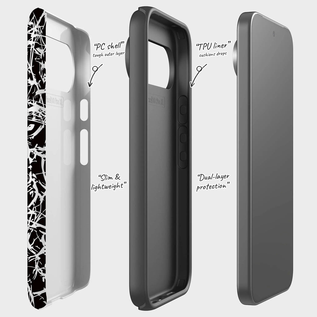 Black-White Grunge — Tough Case for Google — Finnaij