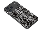 Black-White Grunge — Impact Armour MagSafe Case for iPhone — Finnaij
