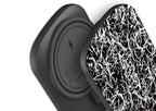 Black-White Grunge MagSafe CHARGEPOD — Finnaij