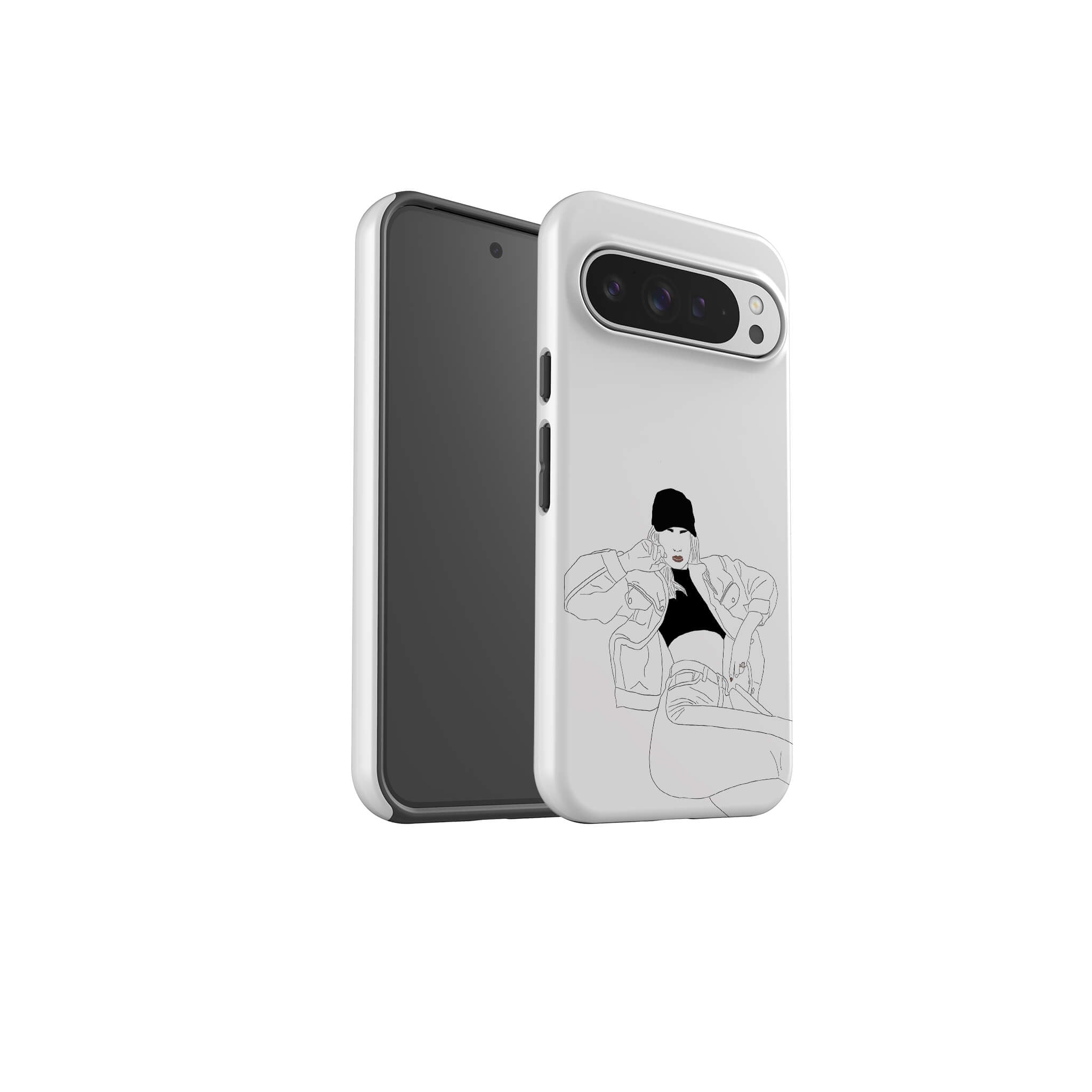 Black Cap by Keagan Haight Tough Case for Google Pixel — Finnaij