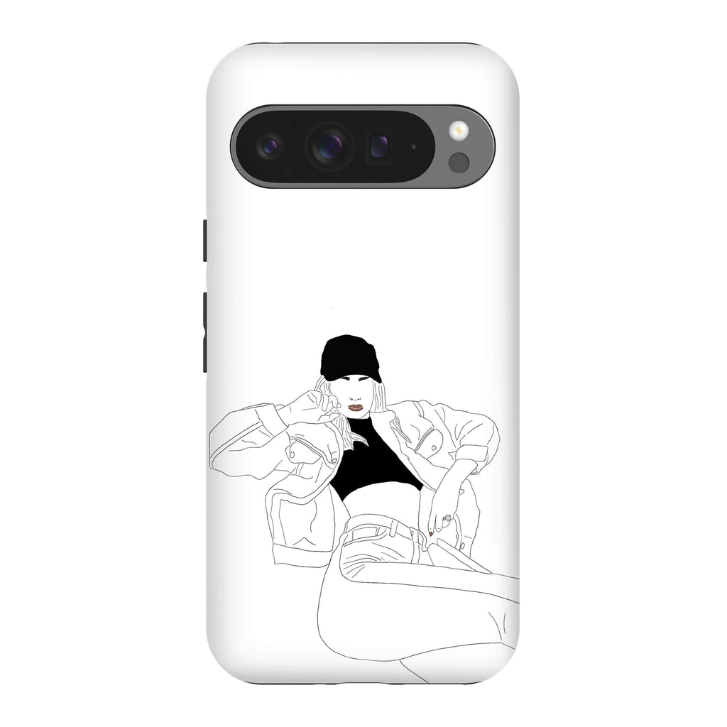Black Cap by Keagan Haight Tough Case for Google Pixel — Finnaij