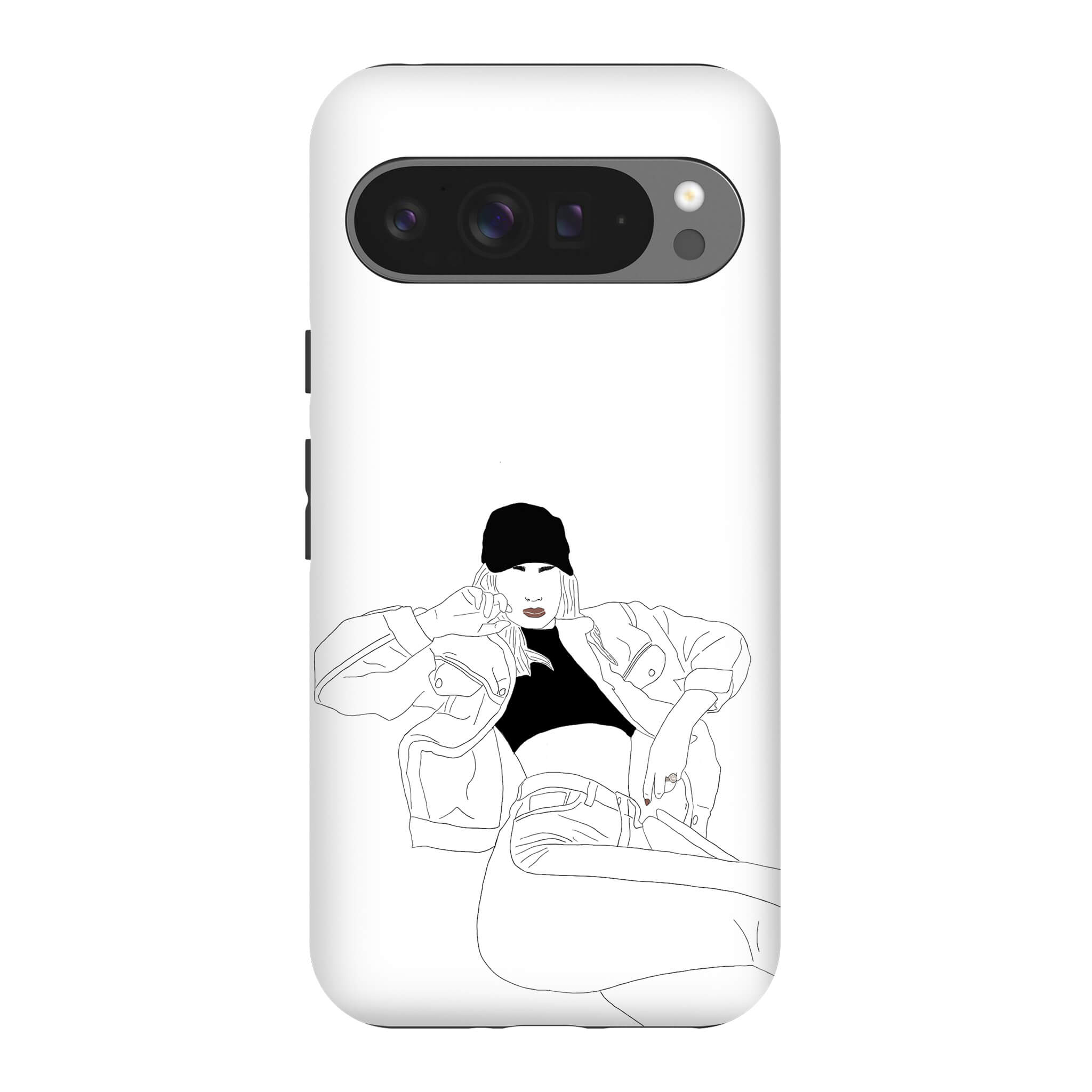 Black Cap by Keagan Haight Tough Case for Google Pixel — Finnaij