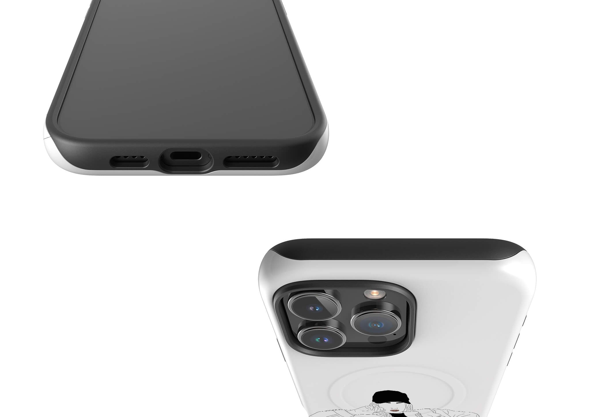 Black Cap by Keagan Haight — Magsafe Tough Case for iPhone — Finnaij