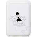 Black Cap by Keagan Haight — Magsafe Wallet for White — Finnaij