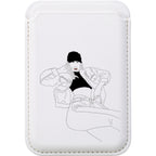 Black Cap by Keagan Haight — Magsafe Wallet for White — Finnaij