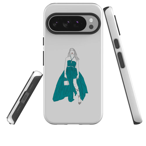 Blue Dress by Keagan Haight — Tough Case for Google — Three Quarter — Finnaij