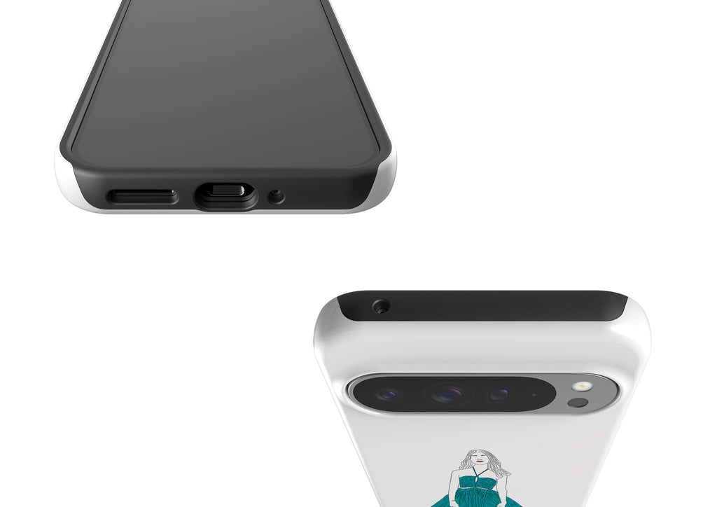 Blue Dress by Keagan Haight Tough Case for Google Pixel — Finnaij