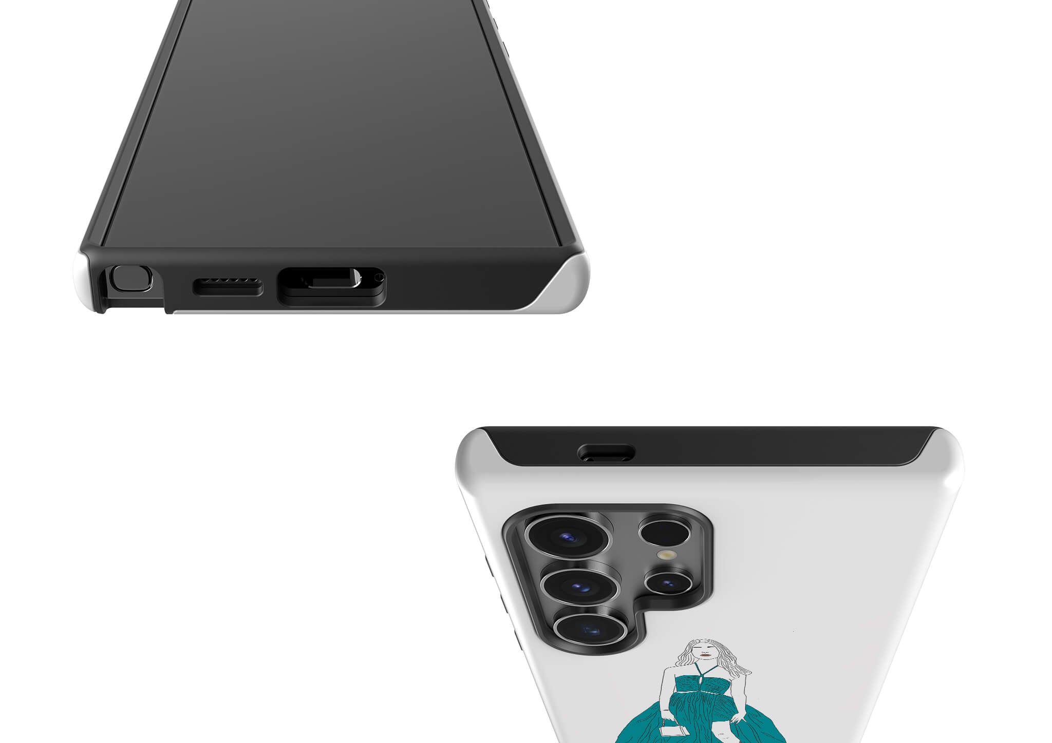 Blue Dress by Keagan Haight Tough Case for Samsung Galaxy — Finnaij