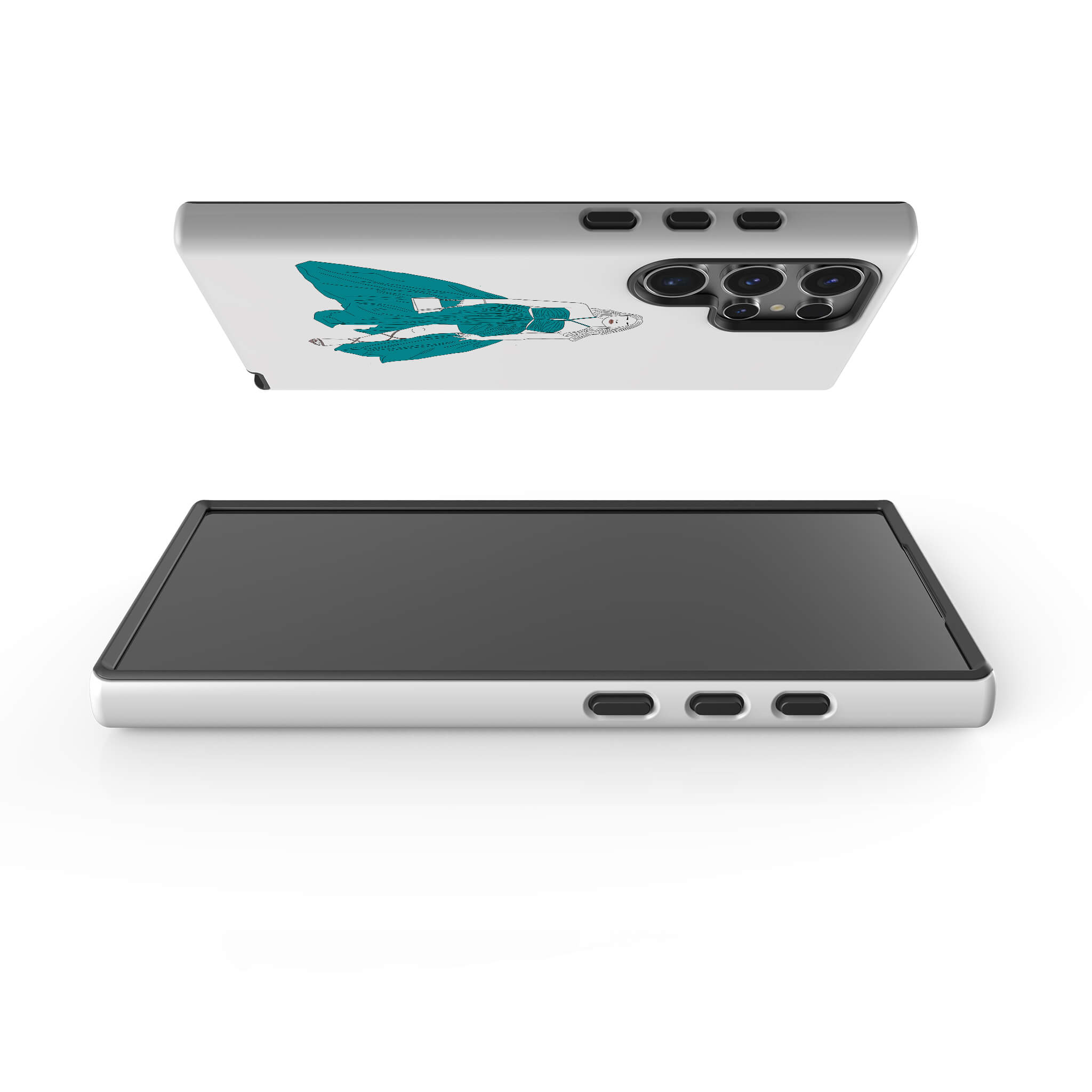 Blue Dress by Keagan Haight Tough Case for Samsung Galaxy — Finnaij