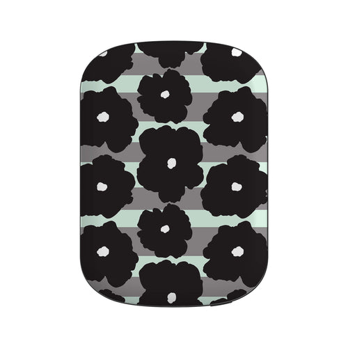 Bold Floral Black — MagSafe CHARGEPOD Shell Only — Finnaij