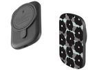 Bold Floral Black MagSafe CHARGEPOD — Finnaij