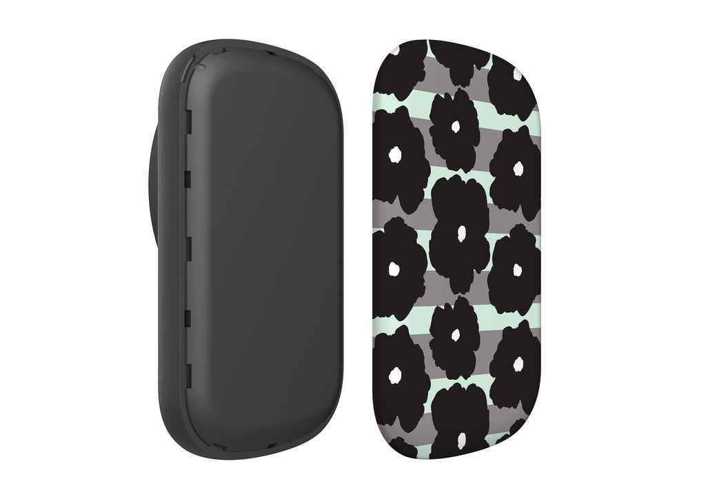 Bold Floral Black — MagSafe CHARGEPOD Shell Only — Finnaij